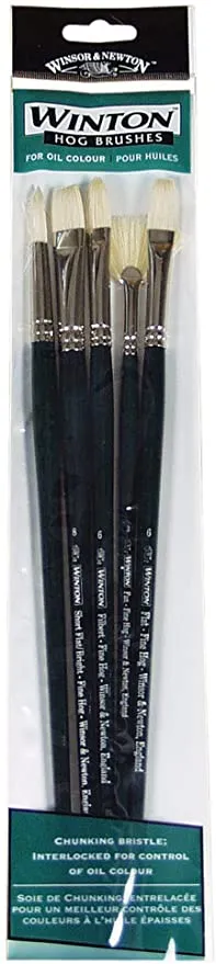 Winsor & Newton 5974100 Winton Brush Set