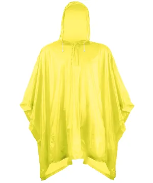 Yellow - Plastic poncho